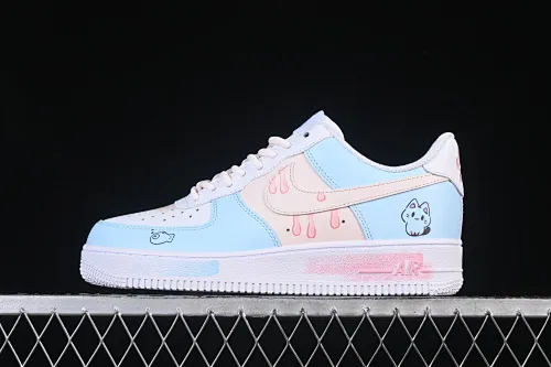 All categories Nk Air Force 1 Air Force series Nk Air Force 1 Low Air Force low-top Nike Air Force 1'07 Low Xiaoyu kitten Air Force 1 low-top casual sneakers ZH0316-107